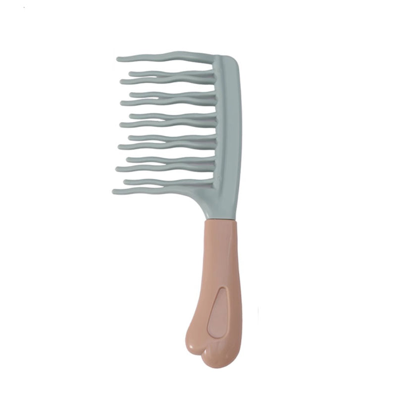 (🔥HOT SALE NOW 50% OFF) Double-Row Detangling Comb for Curly Hair