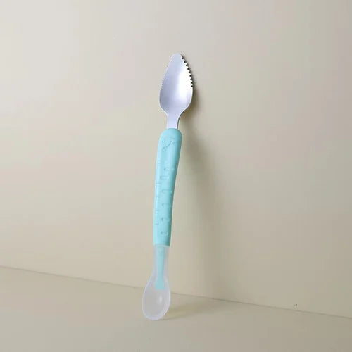 Double Head Baby Silicone Food Spoon