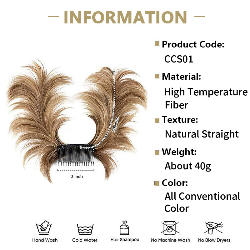 Messy Bun Side Comb Clip