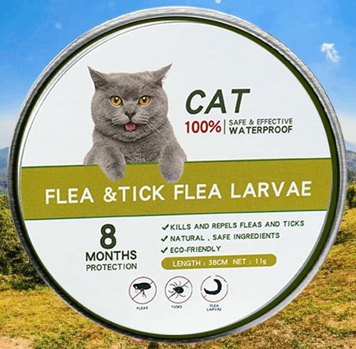Natural Anti-Flea, Tick, & Mosquito Collar