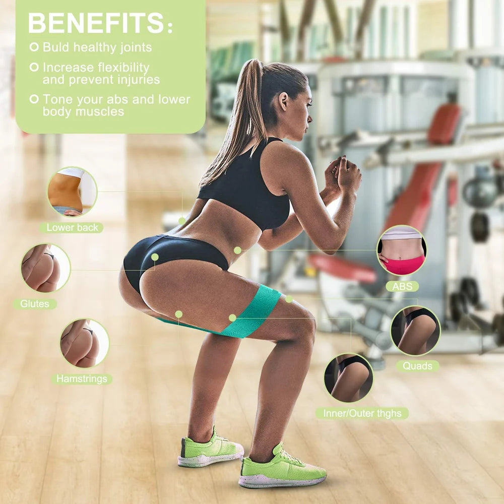 Yoga Resistance Booty Band Home Workout