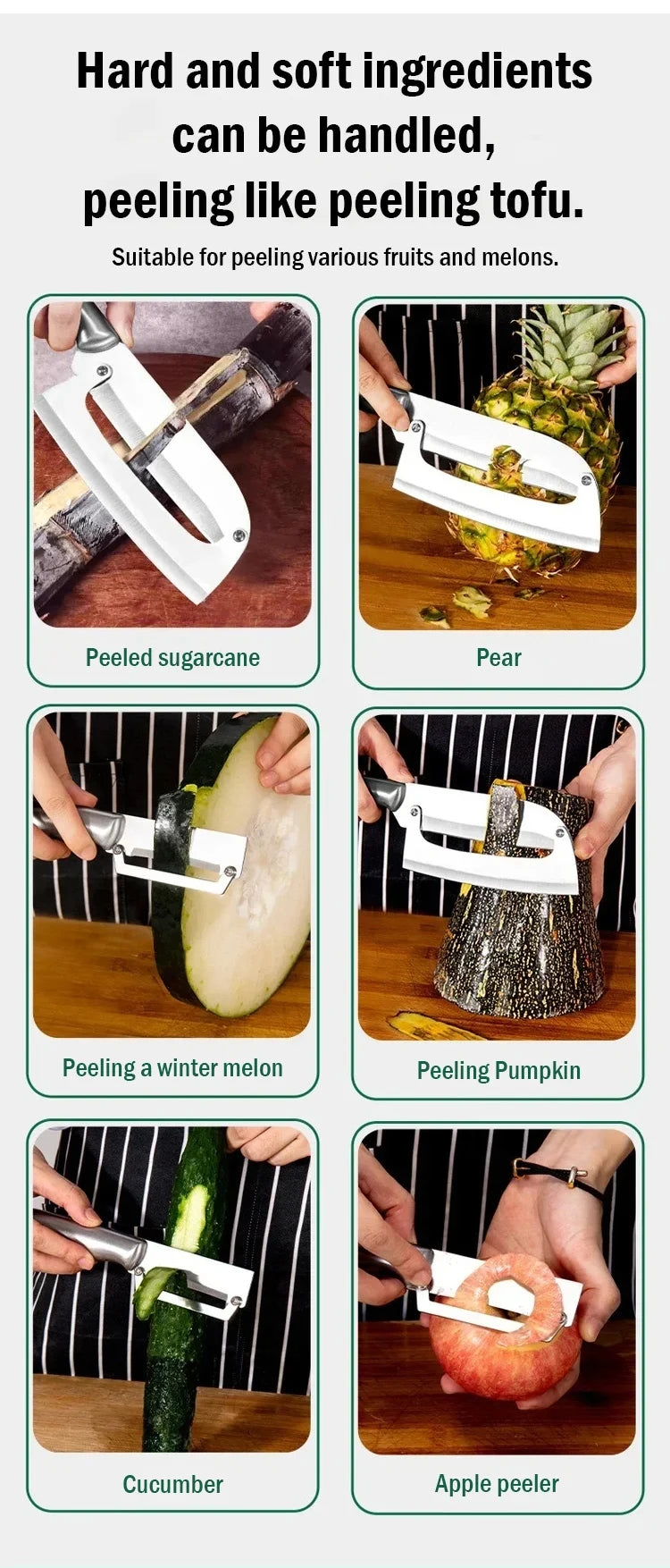 Multifunctional Stainless Steel Vegetable Peeler and Bottle Opener