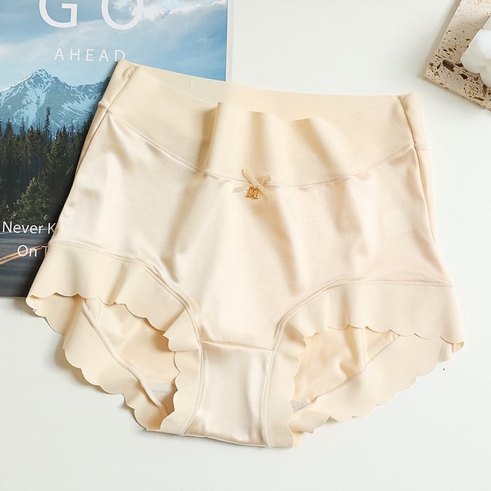 Satin Ice Silk Seamless Shaping Briefs