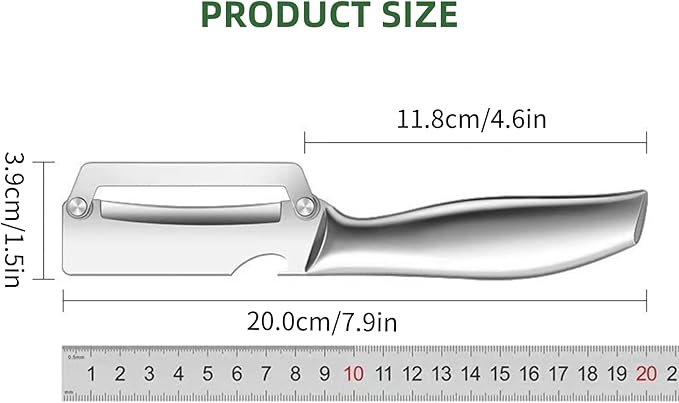 Multifunctional Stainless Steel Vegetable Peeler and Bottle Opener