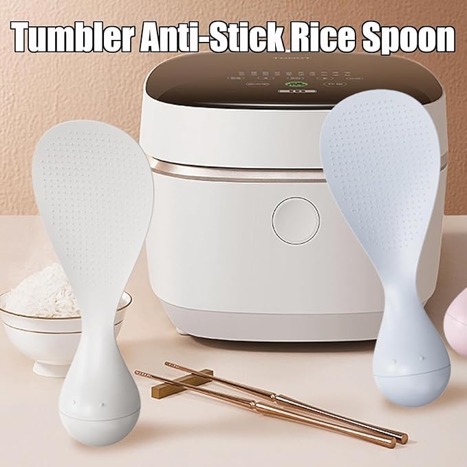 Creative tumbler🍴non-stick rice spoon🥄