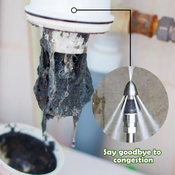 💥Sewer Cleaning Tool High-pressure Nozzle