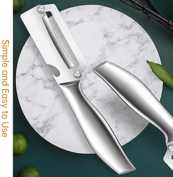 Multifunctional Stainless Steel Vegetable Peeler and Bottle Opener