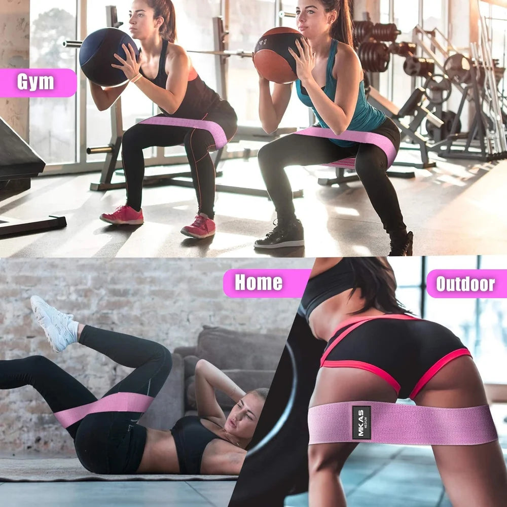 Yoga Resistance Booty Band Home Workout