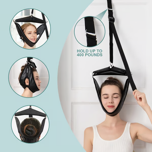 🥰Stretch Away Neck Tension Anytime, Anywhere – The Ultimate Portable Neck Stretcher
