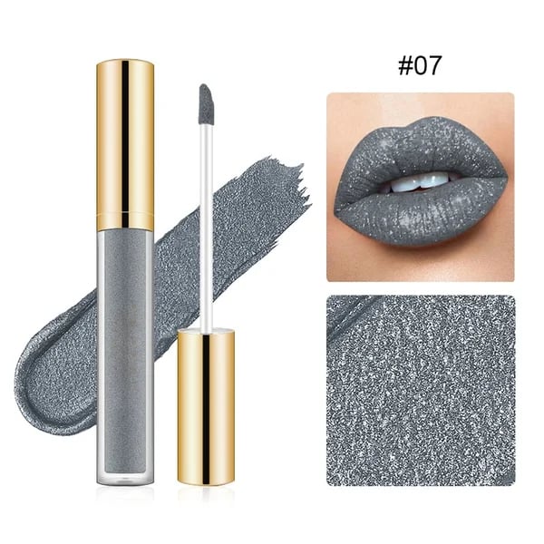 đŸ”¥Metallic Liquid Diamond Glitter Lipstick