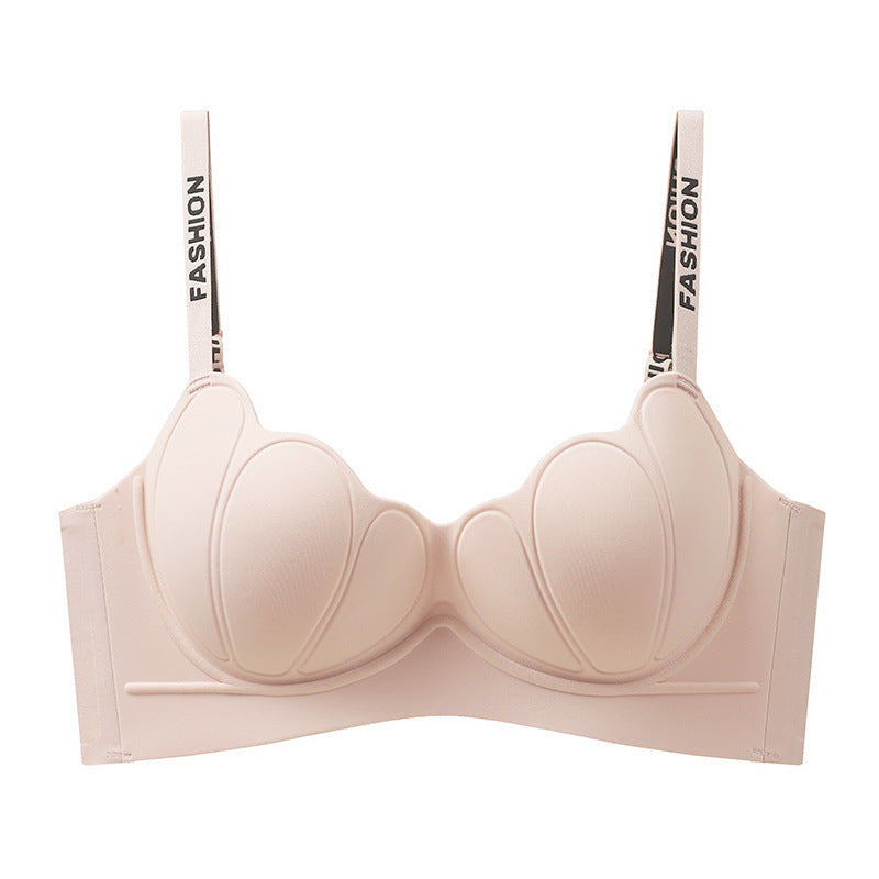 Comfortable Petal-Shaped Seamless Bra