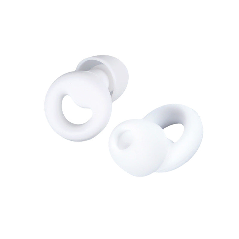 Anti-Snoring Sleep Earplugs(1 pair of main body + large, medium and small ear caps)