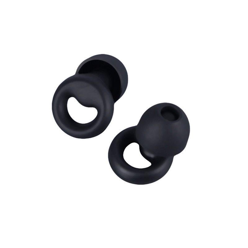 Anti-Snoring Sleep Earplugs(1 pair of main body + large, medium and small ear caps)
