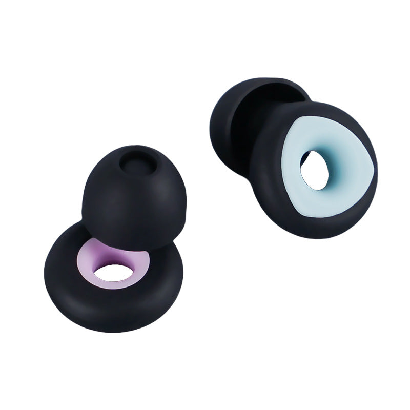Anti-Snoring Sleep Earplugs(1 pair of main body + large, medium and small ear caps)
