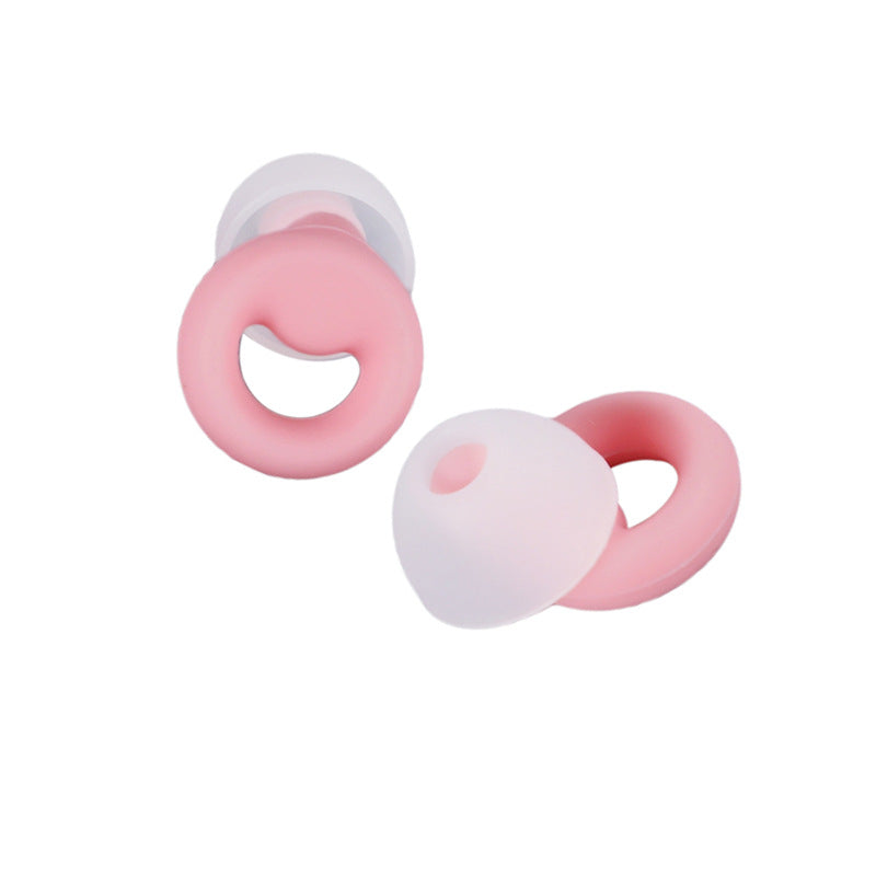 Anti-Snoring Sleep Earplugs(1 pair of main body + large, medium and small ear caps)
