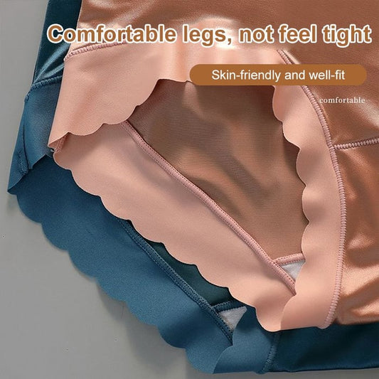 Satin Ice Silk Seamless Shaping Briefs
