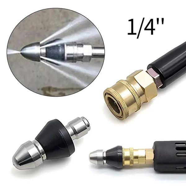 💥Sewer Cleaning Tool High-pressure Nozzle
