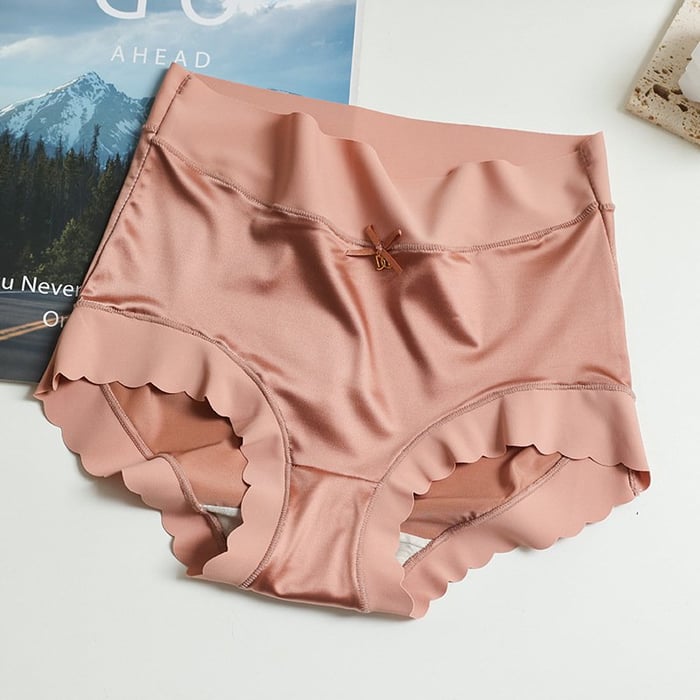 Satin Ice Silk Seamless Shaping Briefs