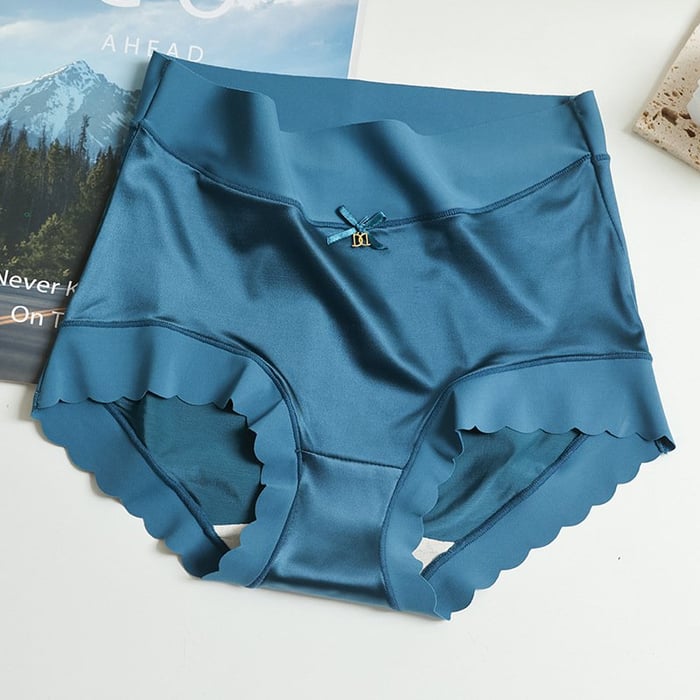 Satin Ice Silk Seamless Shaping Briefs