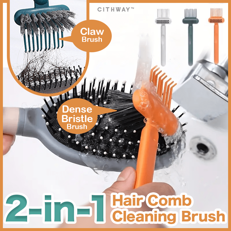 Cithway™ 2-in-1 Hair Comb Cleaning Brush