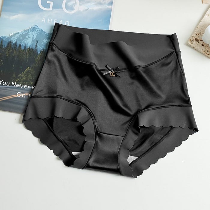 Satin Ice Silk Seamless Shaping Briefs