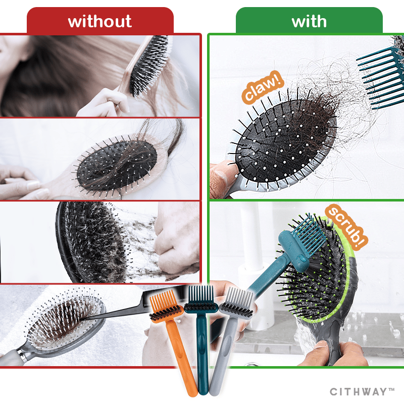 Cithway™ 2-in-1 Hair Comb Cleaning Brush