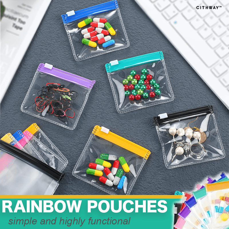 Cithway™ Reusable Zippered Mini Pouches (SET of 10)