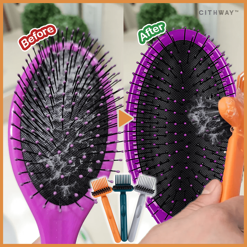 Cithway™ 2-in-1 Hair Comb Cleaning Brush