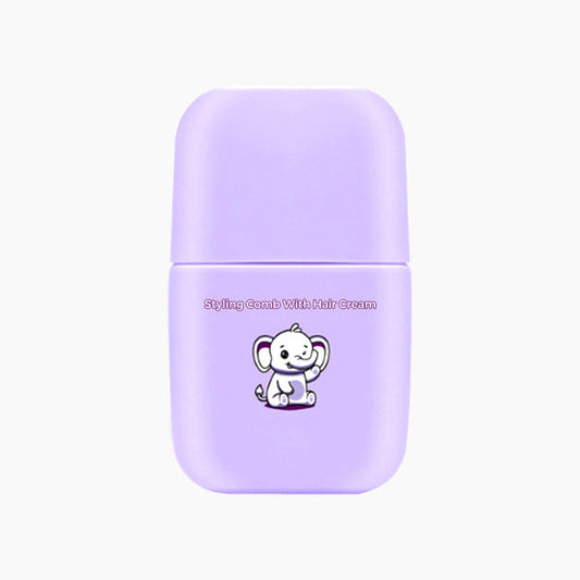 🔥Styling Comb With Hair Cream🌟Tames Frizz, Adds Shine & Perfect for On-the-Go💇♀️