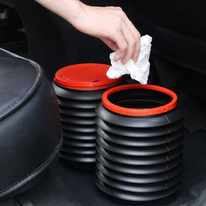 Car Folding Trash Storage Bucket