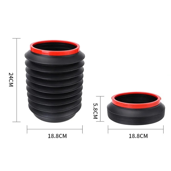 Car Folding Trash Storage Bucket