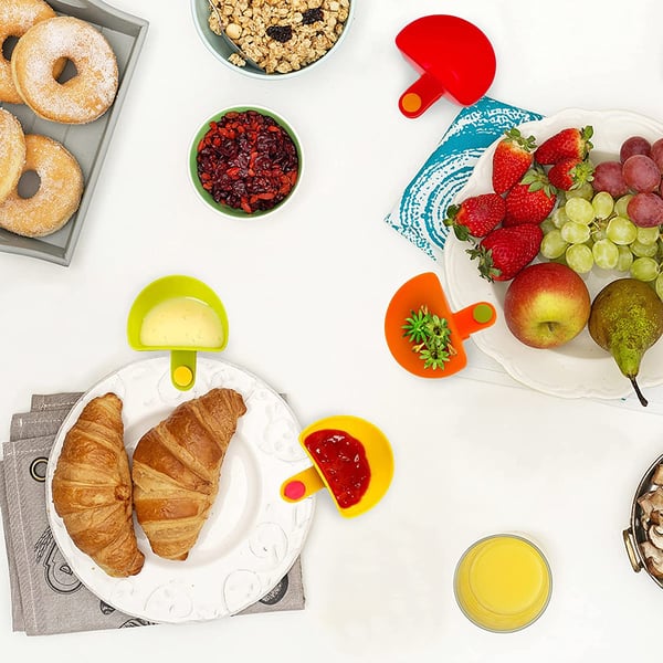 Dip Clip Bowl Plate Holder (4PCS)