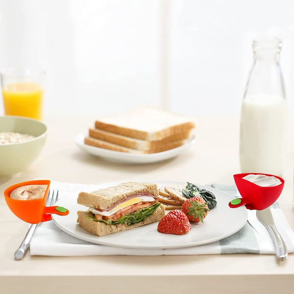 Dip Clip Bowl Plate Holder (4PCS)