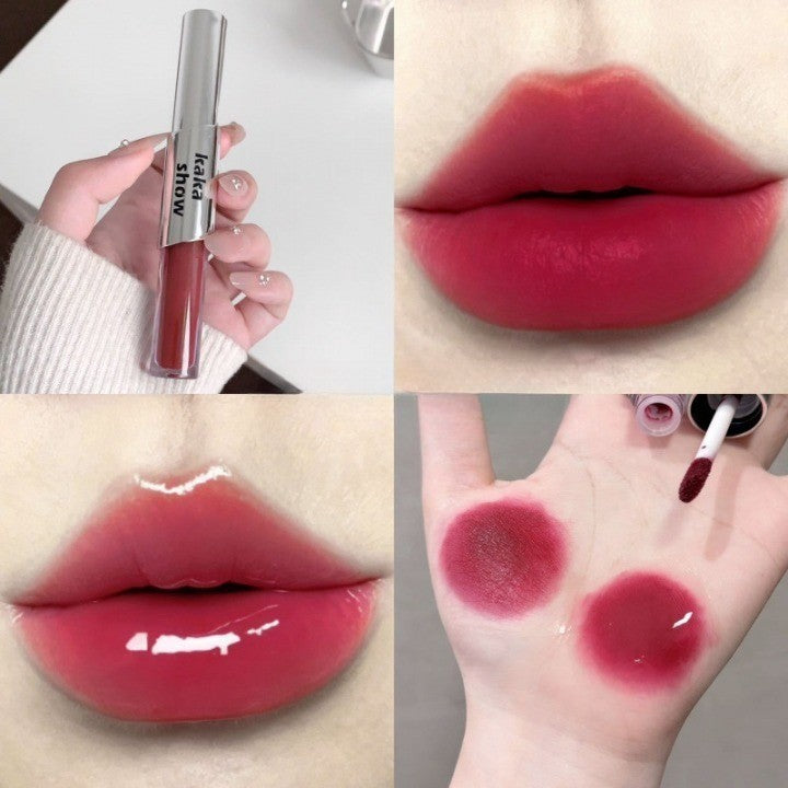 Perfect Twin Lip 💄✨ — 2-in-1 Dual-Ended Liquid Lipstick | Velvet Matte + Glossy Shine 💋