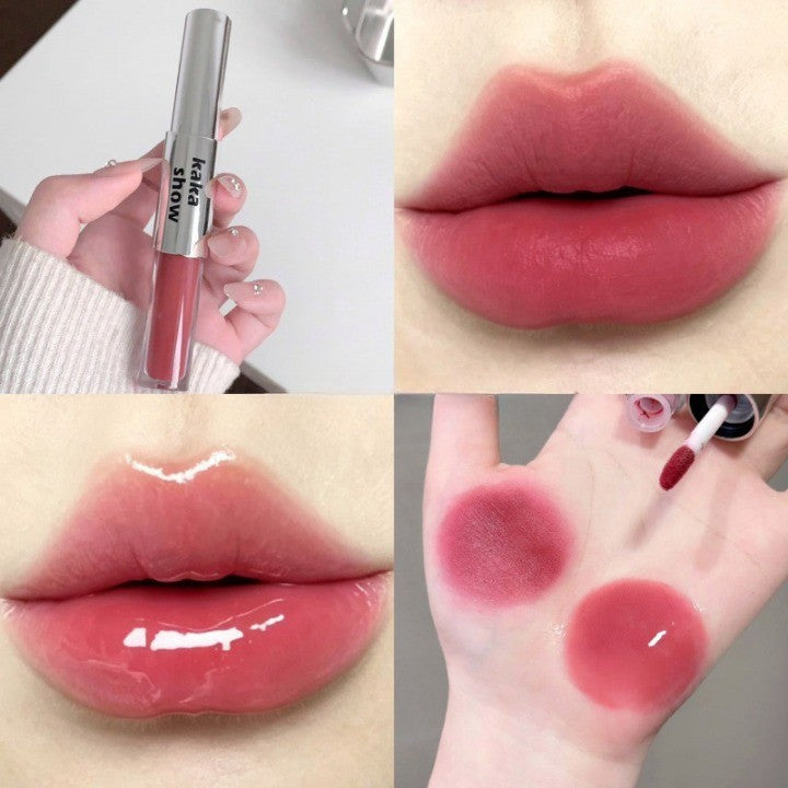 Perfect Twin Lip 💄✨ — 2-in-1 Dual-Ended Liquid Lipstick | Velvet Matte + Glossy Shine 💋
