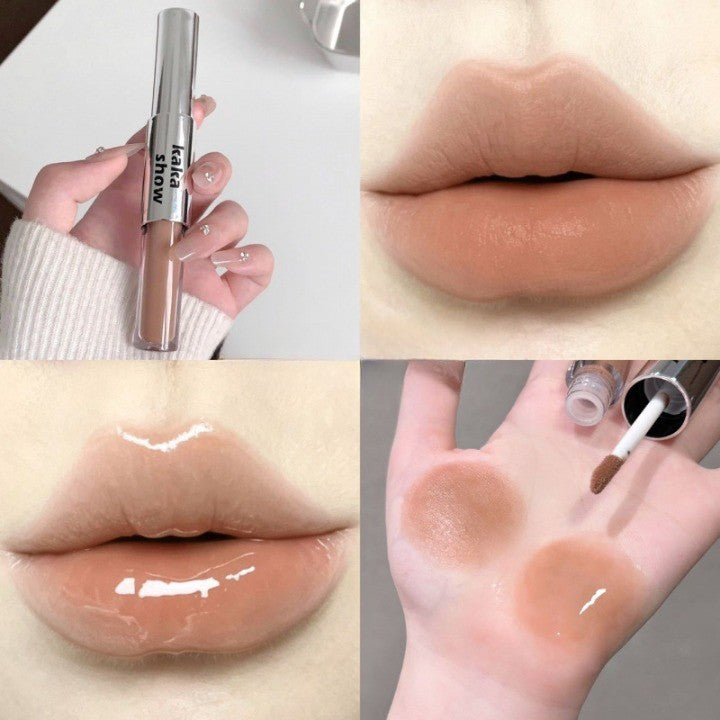 Perfect Twin Lip 💄✨ — 2-in-1 Dual-Ended Liquid Lipstick | Velvet Matte + Glossy Shine 💋