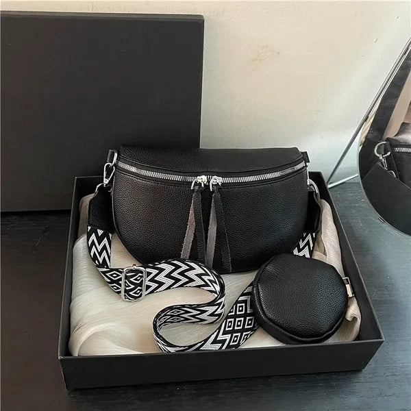 ✨👜 Crossbody Leather Bags