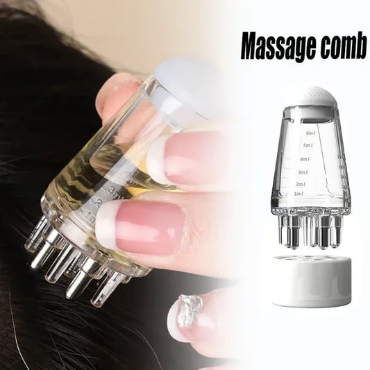 Stop Wasting Hair Oil! 💧 The Smart Hair Oil Applicator Comb Gives Your Scalp the Perfect Treatment Every Time