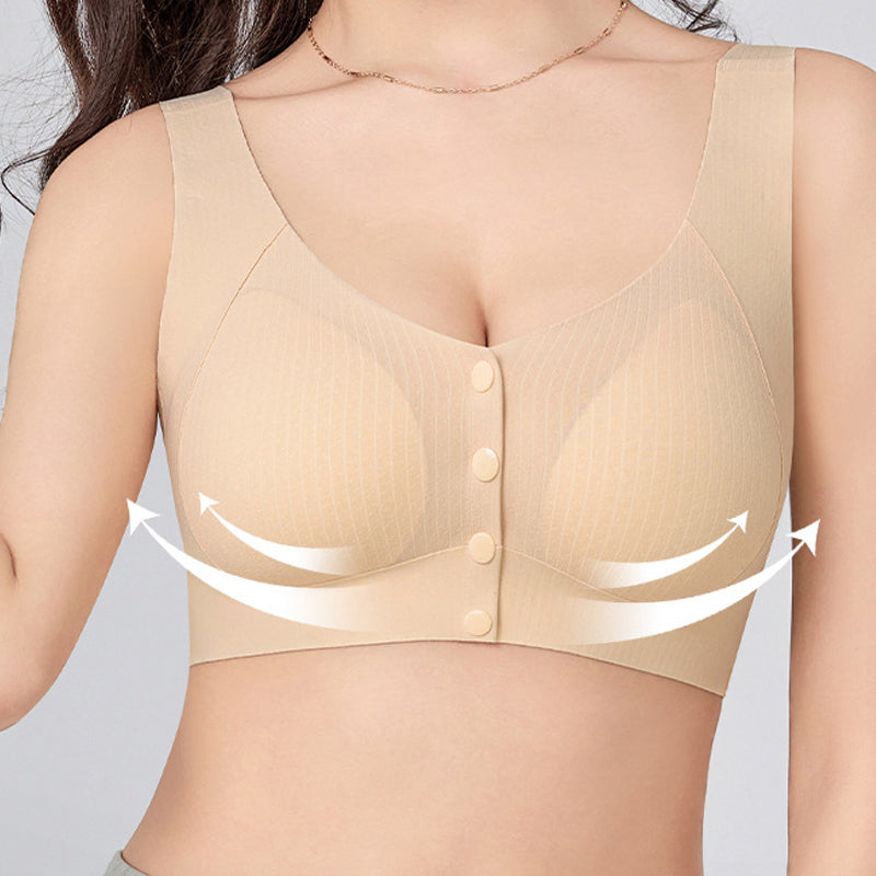 ✨💗 Front Closure Comfort Bra – Breathable Supportive Everyday Bra for All-Day Comfort 🌸