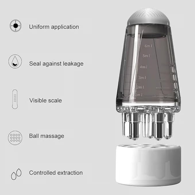 Stop Wasting Hair Oil! 💧 The Smart Hair Oil Applicator Comb Gives Your Scalp the Perfect Treatment Every Time