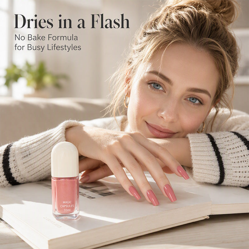 💅 “No-bake, Quick-dry, Peelable water-based nail polish” 🎨—keep your fingertips looking perfect at all times! 💅