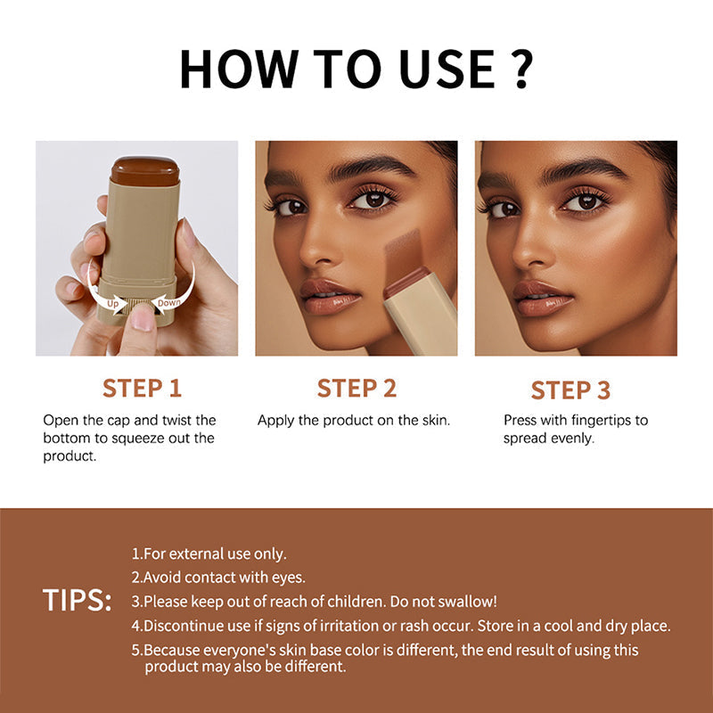 2026 New🔥✨ Hydrating Brightening Foundation Stick