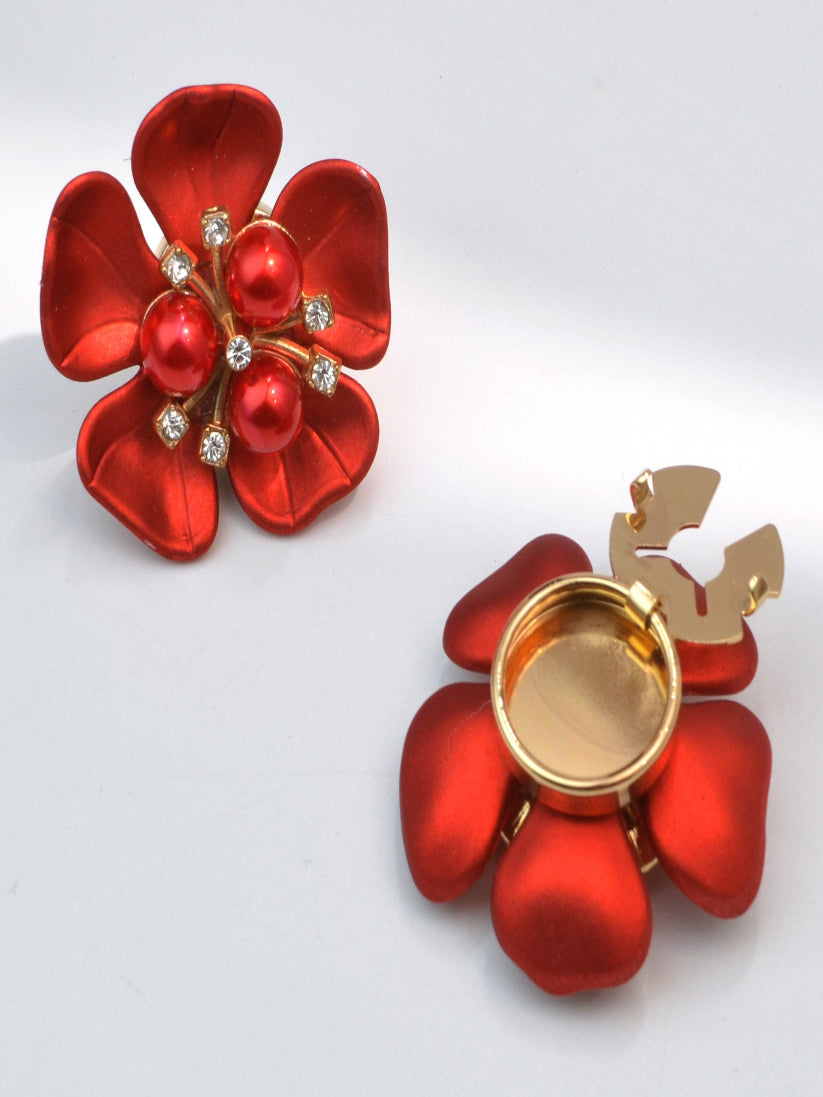 🔥 2K+ Sold Today｜Hot-Selling Rhinestone Flower Cufflinks Clip｜Sparkling & Elegant