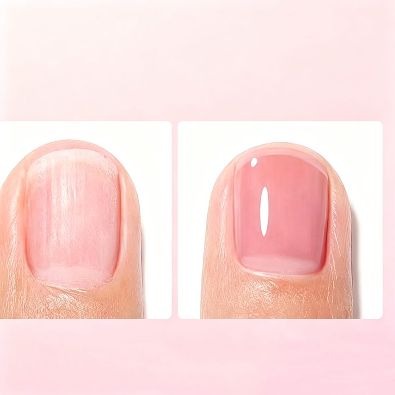 🔥 50% OFF!! ⏰✨ Best Seller |📢💅 Lilac Glossy Mirror Nail Strengthener | ✨ Stronger Nails, Stunning Shine