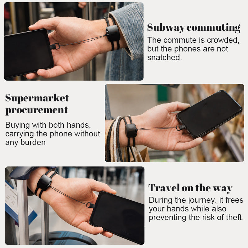🔥 Hot Sale | 📱 Anti-Theft Wrist Strap for Mobile Phones – Keep Your Phone Safe & Secure