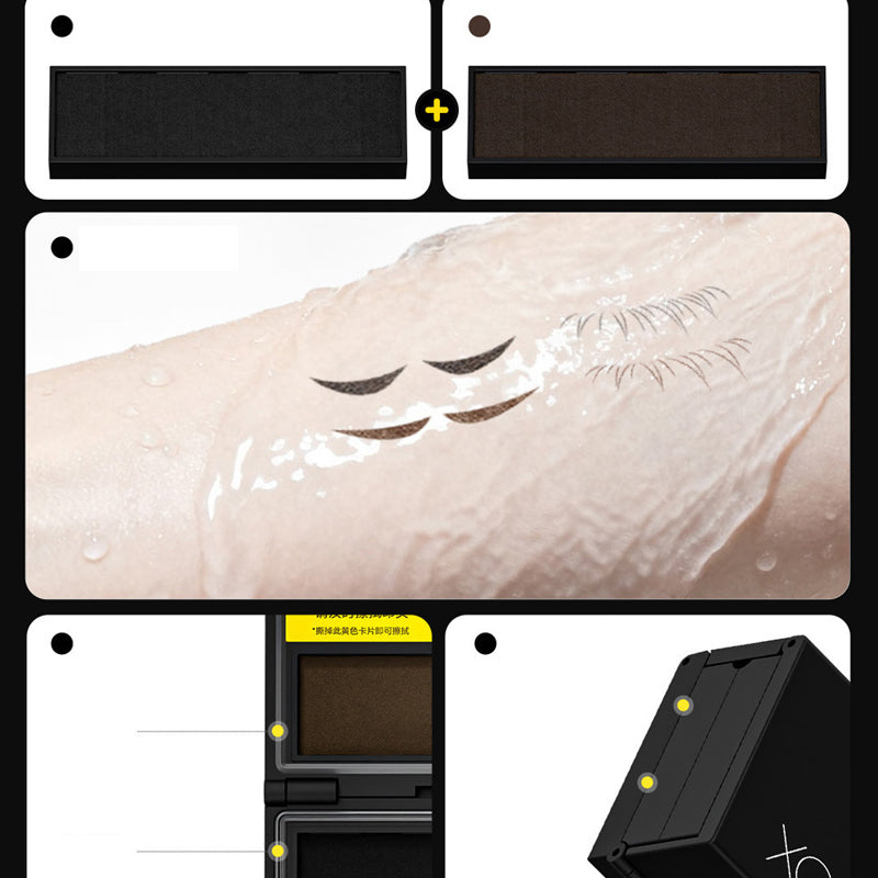 🔥 3-in-1 Eyeliner Lower Lash Stamp Kit ✨ Easy Glam in Seconds 💕