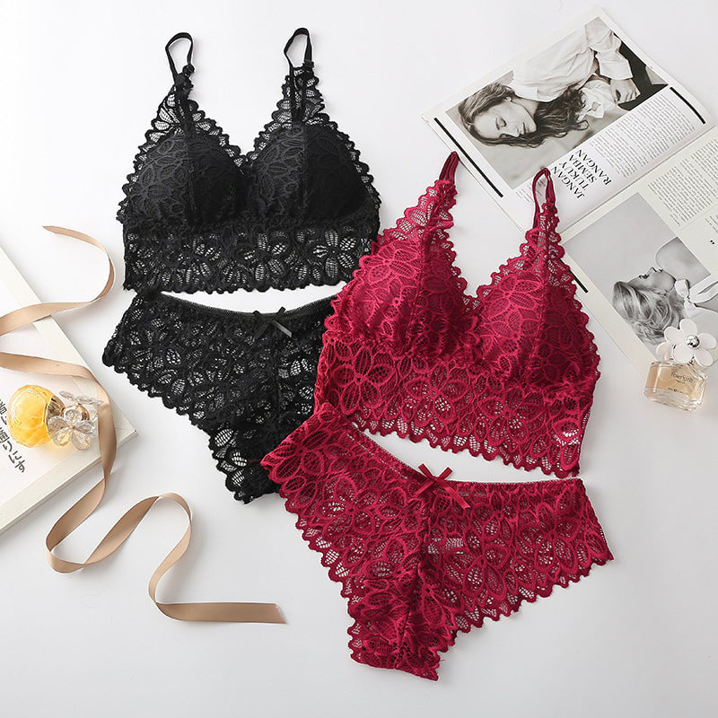 🎀 Lace Lingerie Set for Women ✨ | Sexy Elegant Underwear Set with Refined Design