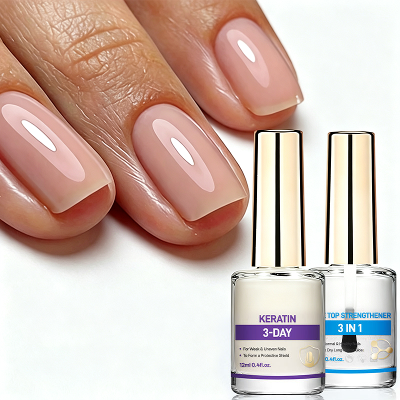 🔥 50% OFF!! ⏰✨ Best Seller |📢💅 Lilac Glossy Mirror Nail Strengthener | ✨ Stronger Nails, Stunning Shine
