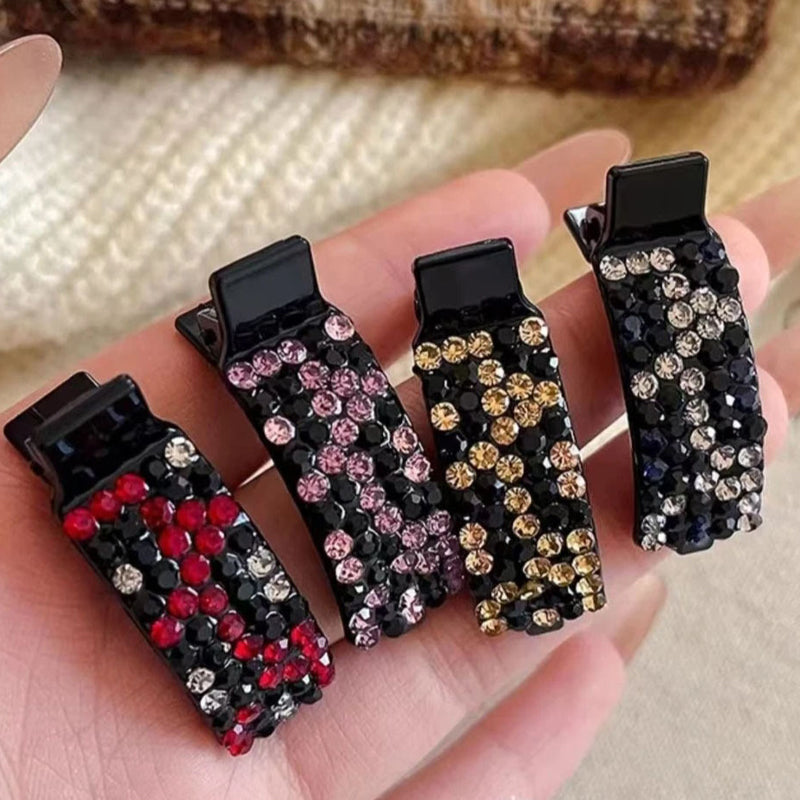 ✨ 💕Rhinestone Hair Clip for Bangs – Sparkly Crystal Hair Accessory