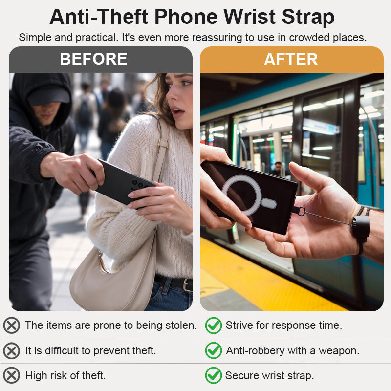 🔥 Hot Sale | 📱 Anti-Theft Wrist Strap for Mobile Phones – Keep Your Phone Safe & Secure